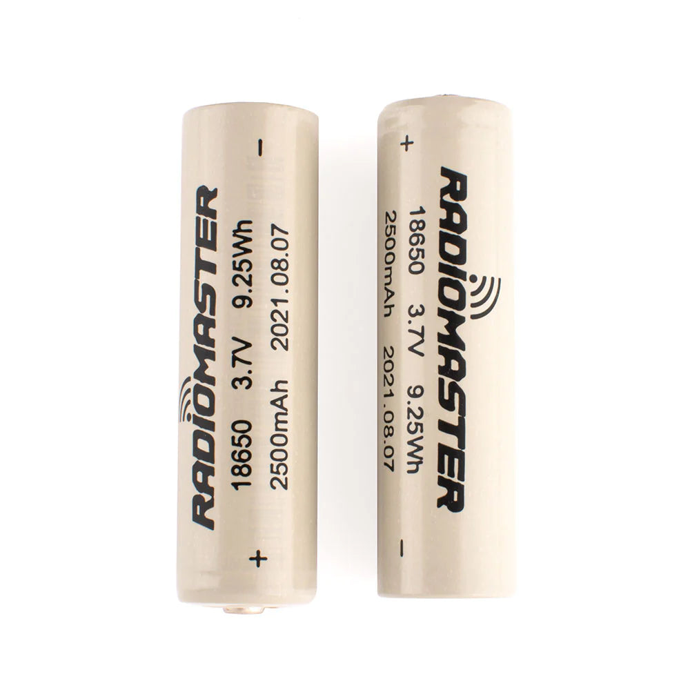 Radiomaster 2x 18650 Batteries - DroneDynamics.ca