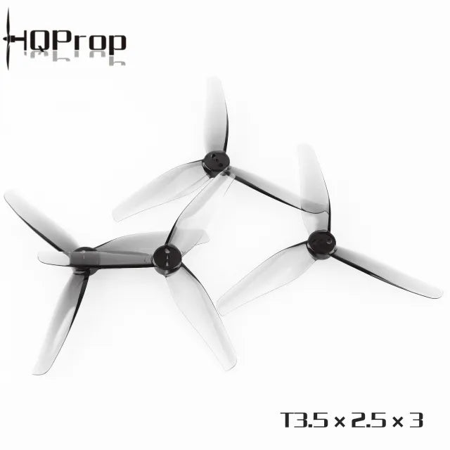 HQProp T3.5X2.5X3（2CW+2CCW)-Poly Carbonate - DroneDynamics.ca