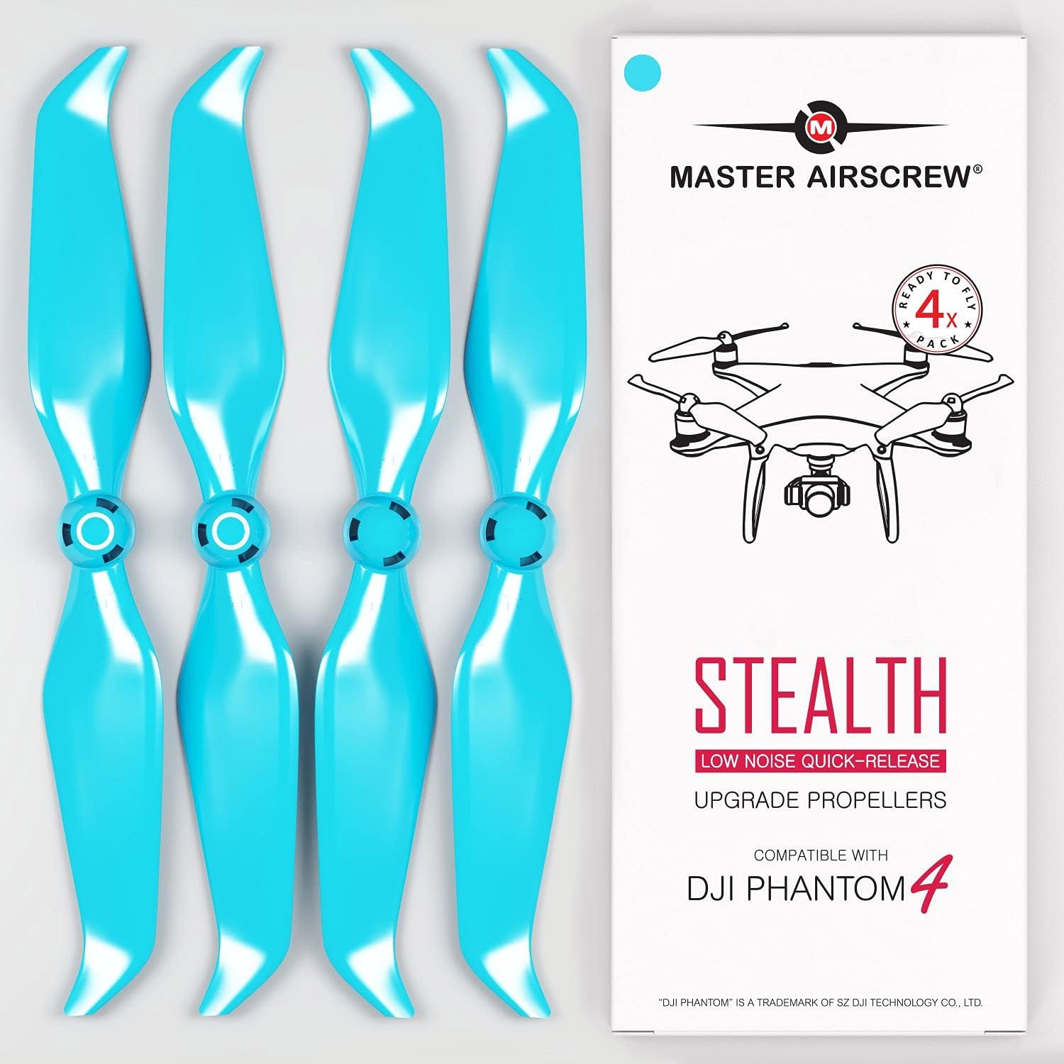 Master Airscrew Stealth Propellers for DJI Phantom 4 - DroneDynamics.ca