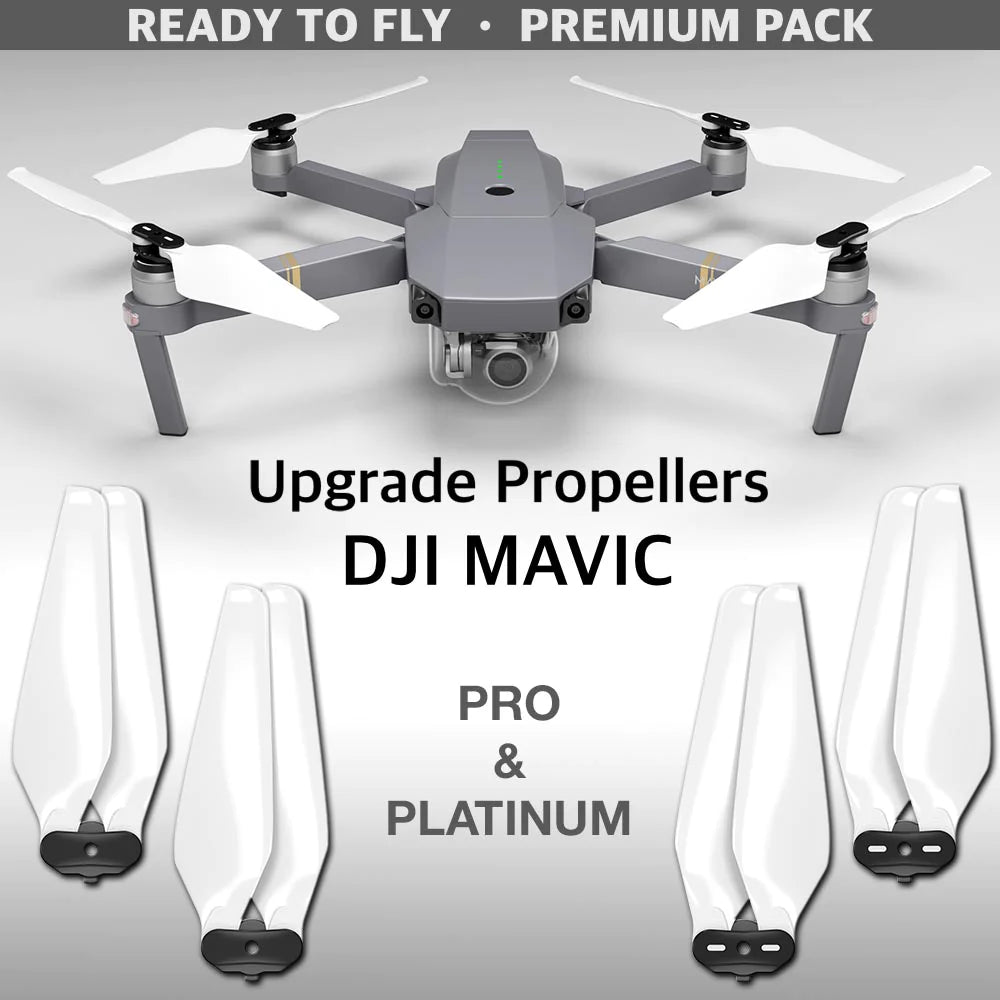 Master Airscrew Stealth Propellers for DJI Mavic Pro & Platinum - DroneDynamics.ca