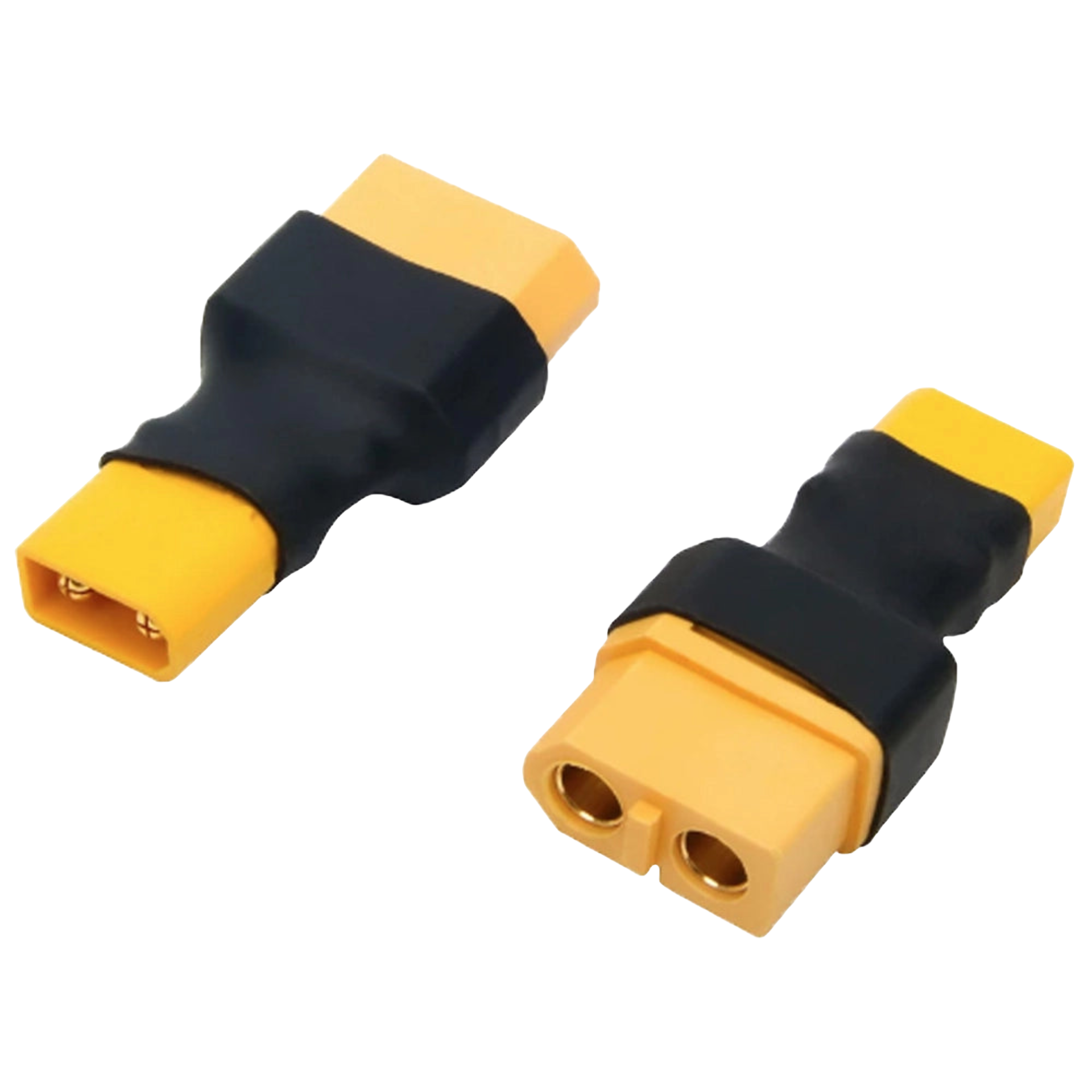 XT30 公连接器至 XT60 母连接器(1 个装) – DroneDynamics.ca