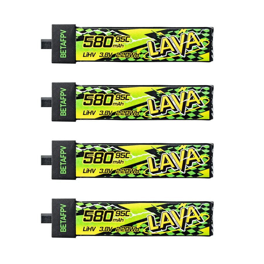 Bitvae R2 Battry BetaFPV Lava II 580mah 1s Batteries (4-Pack) – DroneDynamics.ca