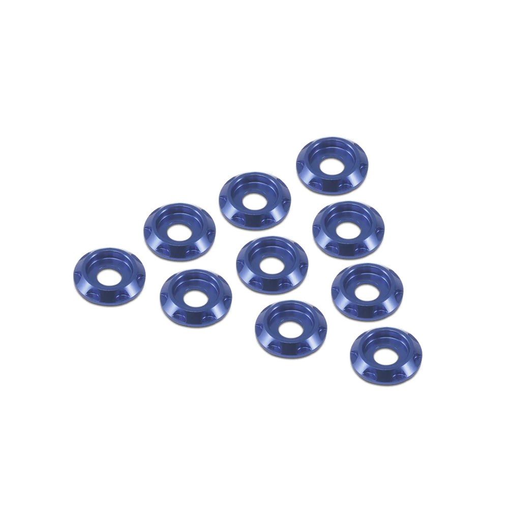 Aluminum Washer（20pcs/bag) Blue - DroneDynamics.ca