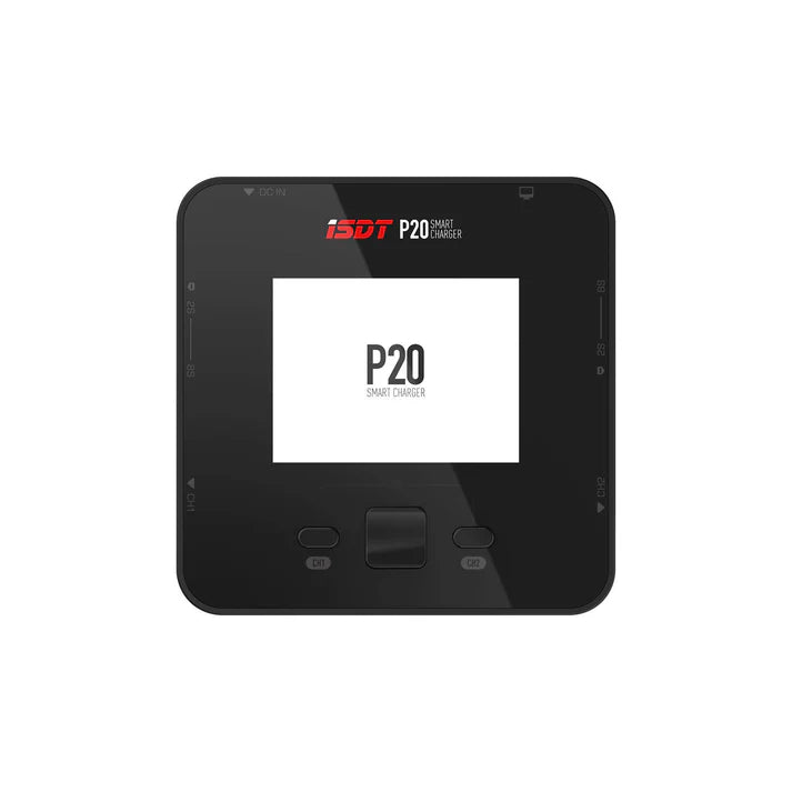 ISDT P20 Dual Port 1-8S 500W X 2 20A Charger - DroneDynamics.ca