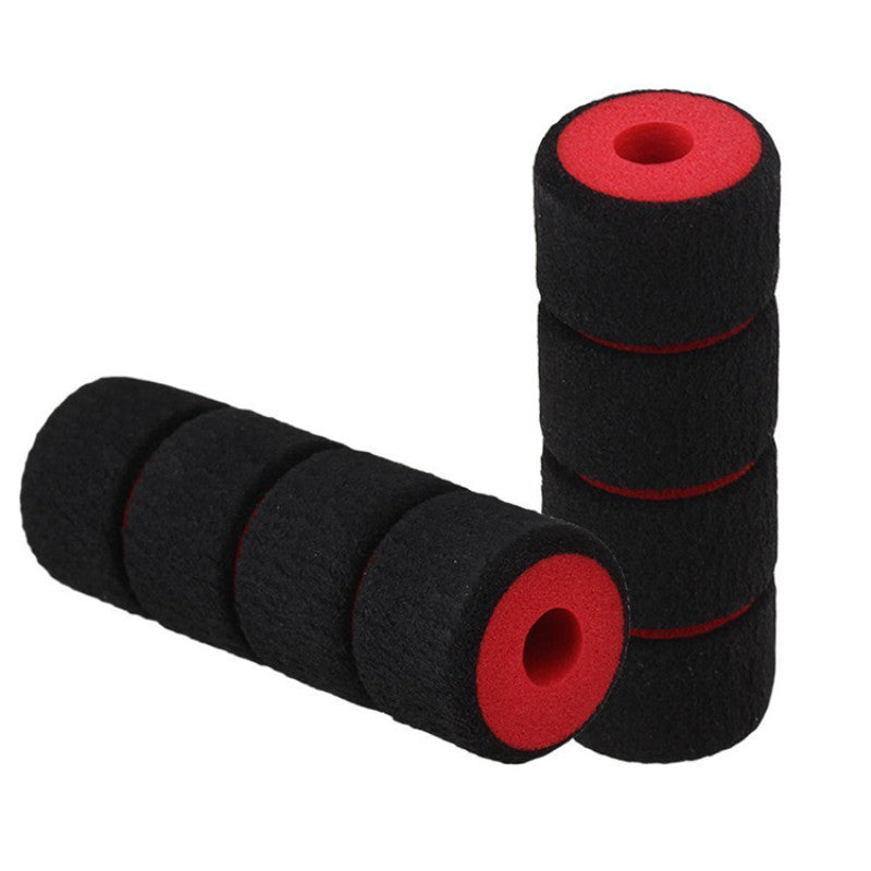 RJX Quadcopter Skid-proof Sponge Foam Tube Impact Resistance Absorbing Protection Black & Red (Pack of 4) - DroneDynamics.ca