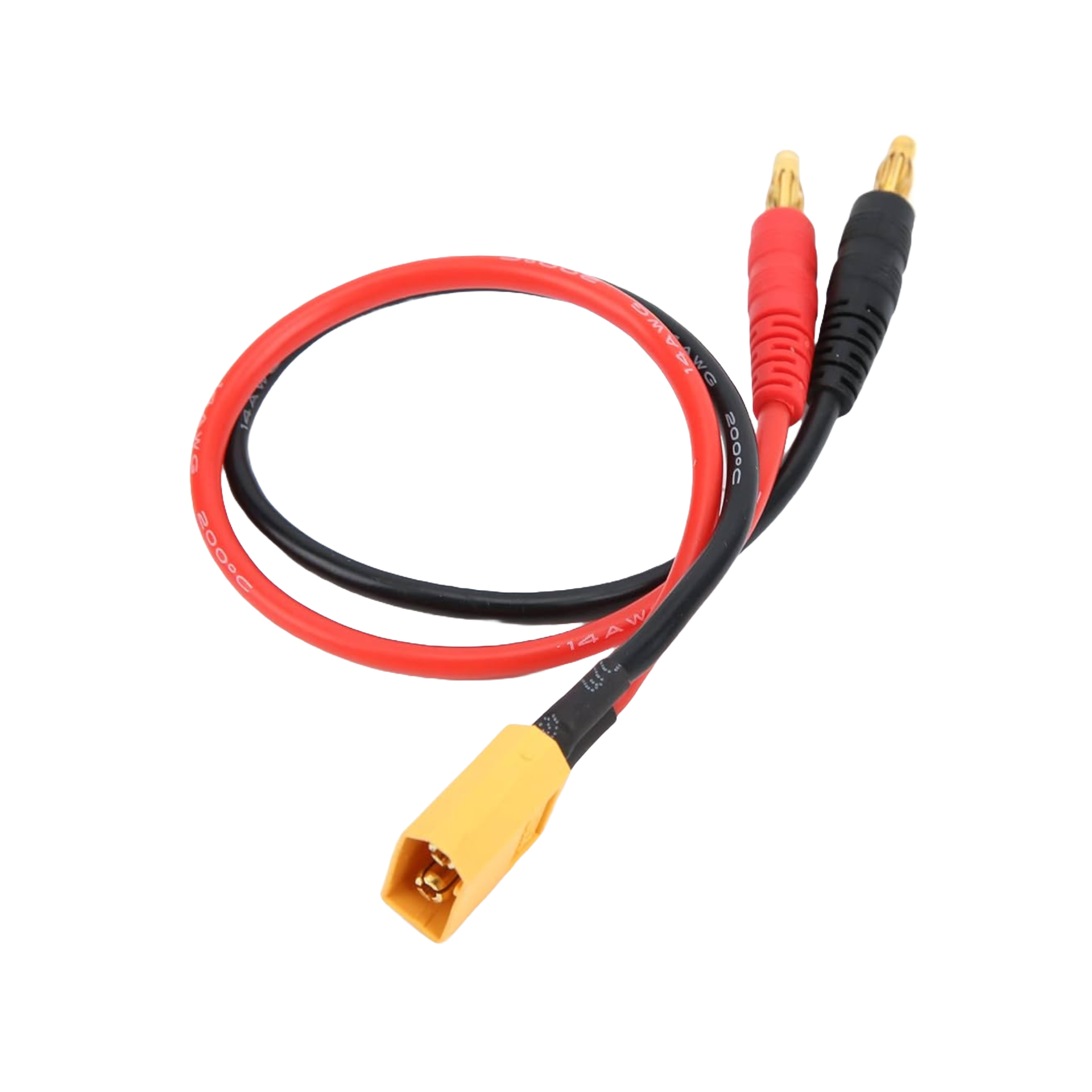 XT60 Standard Male Charging Cable - DroneDynamics.ca