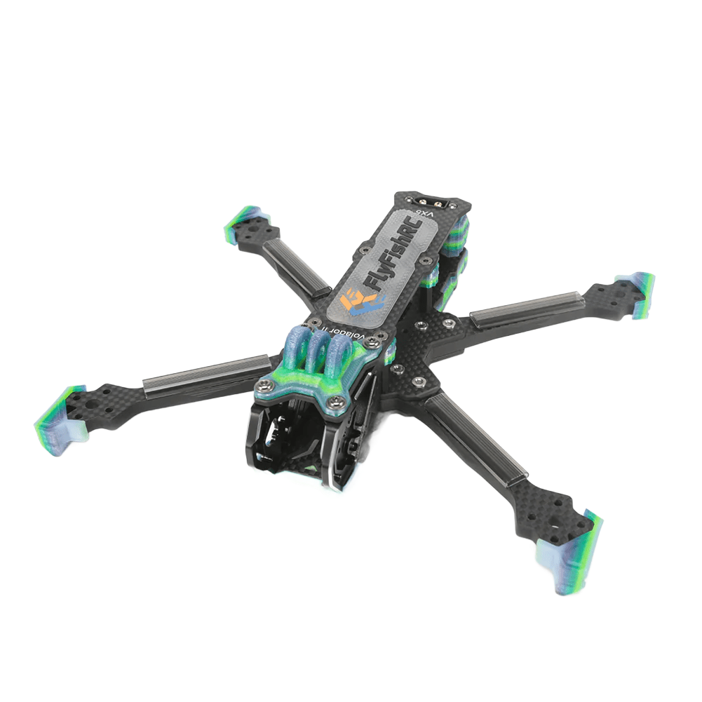 FlyFish RC Volador Ⅱ VX5 FPV Freestyle T700 Frame Kit (Tropical Mix ...