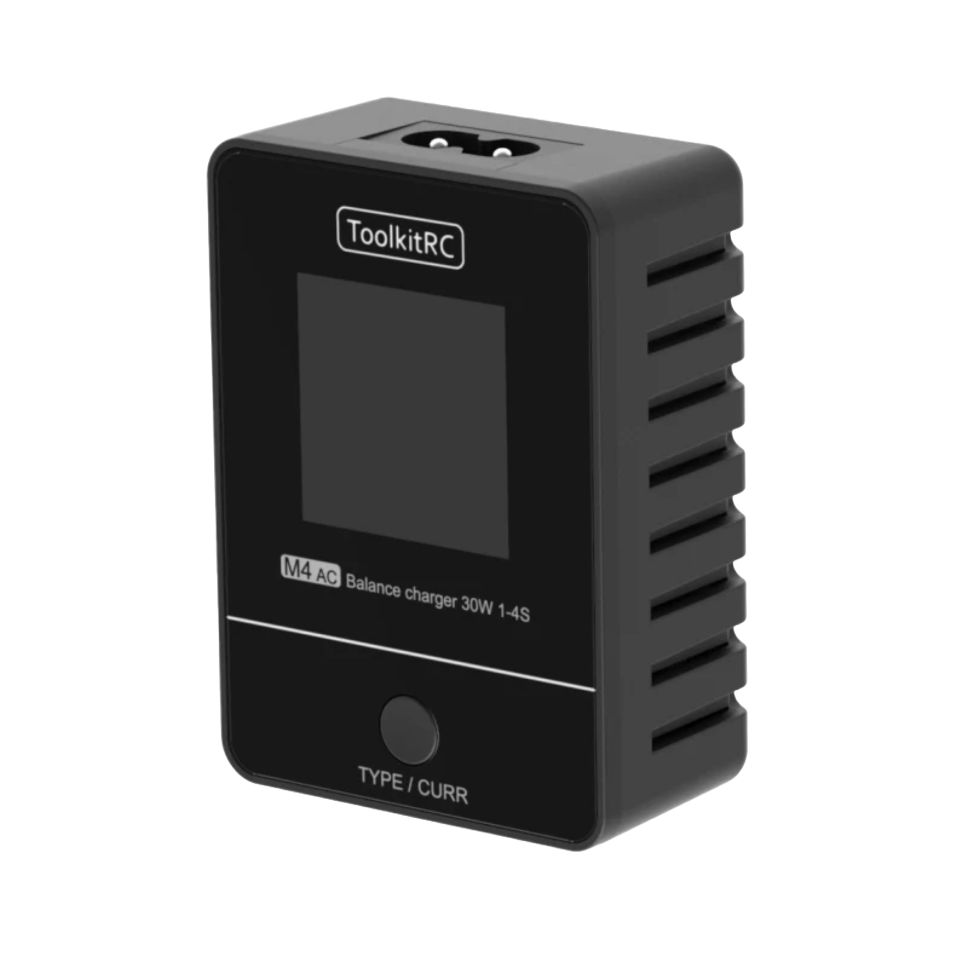 M4ac ToolkitRC M4AC 30w LiPO LiFE LiHV Compact AC Charger – DroneDynamics.ca