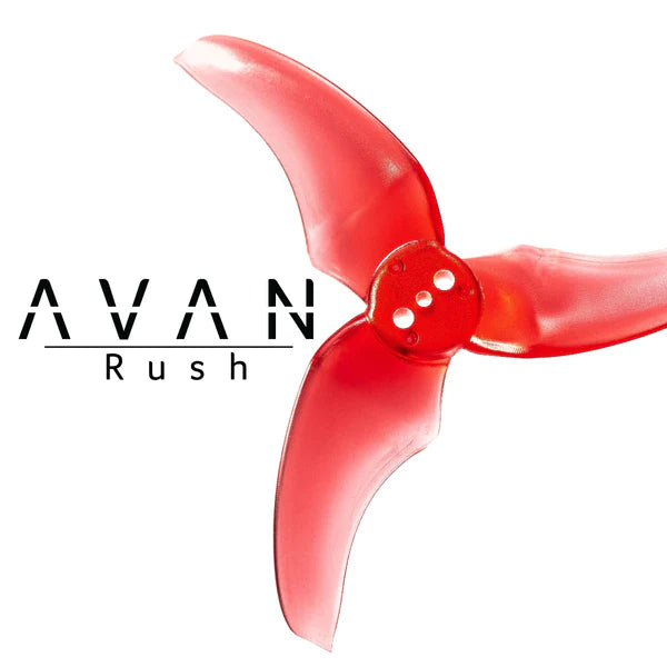 AVAN Rush 2.5 Inch Prop (RED) - DroneDynamics.ca