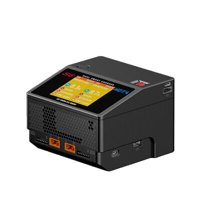 HOTA S6 AC 400W DC 325W*2 15A*2 Dual Channel Lipo Charger (1-6s) - DroneDynamics.ca