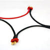 L010 Deans 3S Battery Harness For 3 Packs in Series with 14AWG silicone wire L=10CM - DroneDynamics.ca