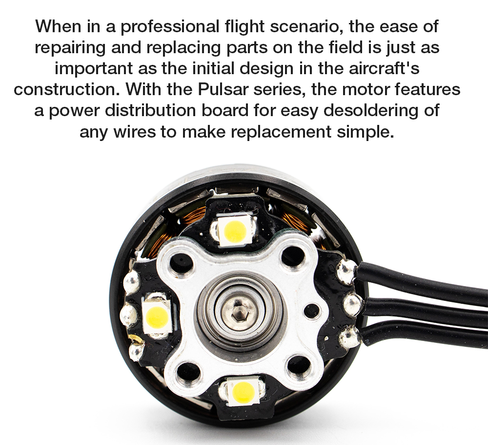 Pulsar LED Motor - 2306 - DroneDynamics.ca