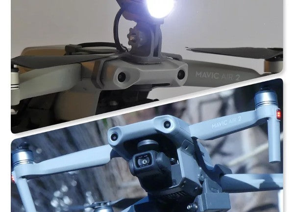 Drone-Sky-Hook Bundle Release & Drop PLUS with Searchlight for DJI Mavic AIR 2 - DroneDynamics.ca