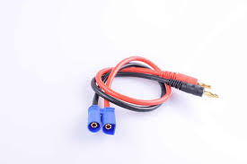 HP Hobby Porter WIRE FOR CHARGER EC5 (with banana plug) - DroneDynamics.ca
