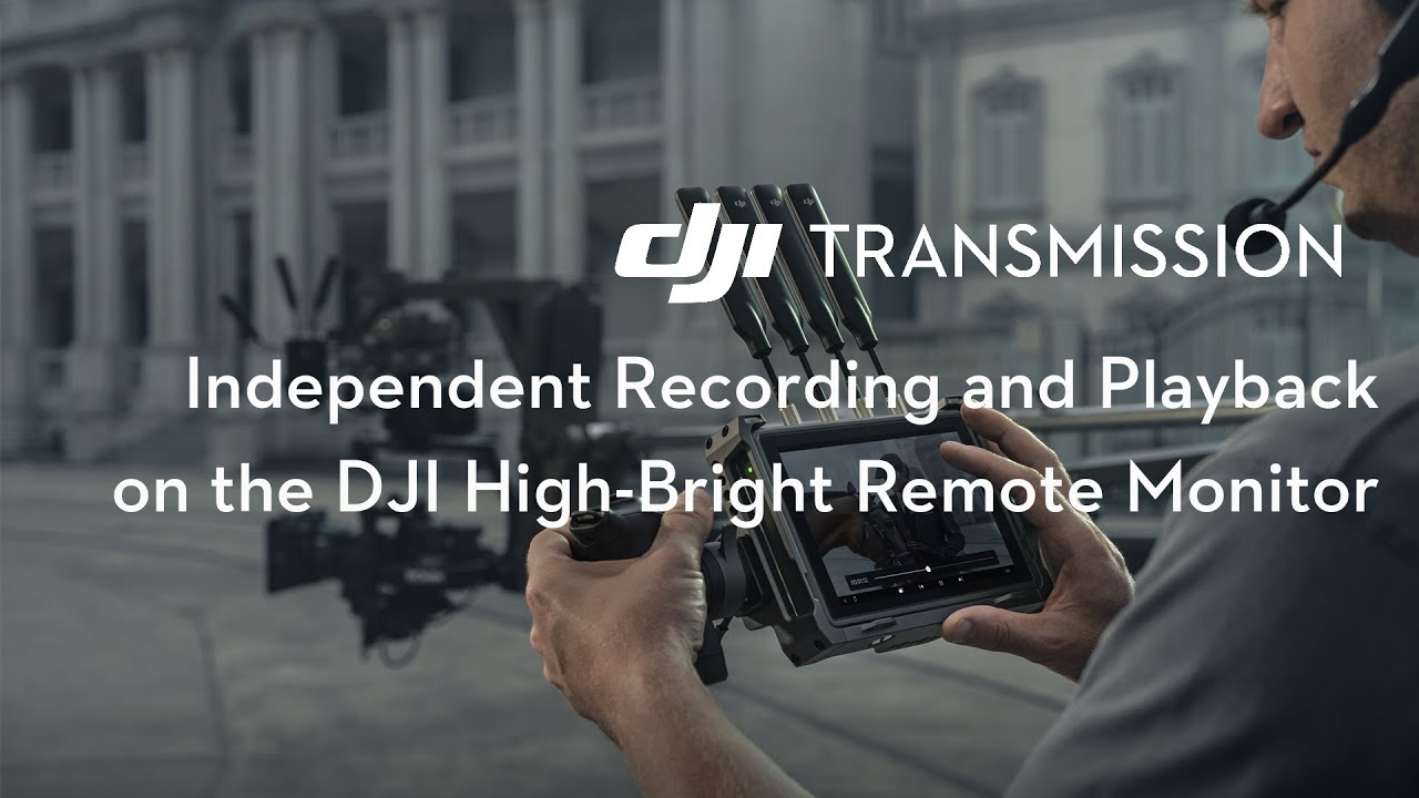 DJI HIGH-BRIGHT REMOTE MONITOR - DroneDynamics.ca