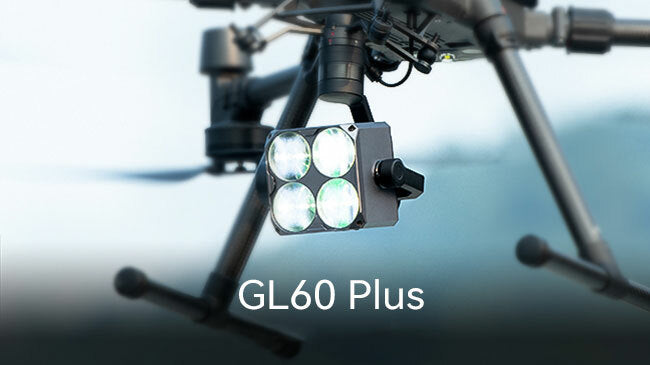 GL60 PLUS GIMBAL SEARCHLIGHT - DroneDynamics.ca
